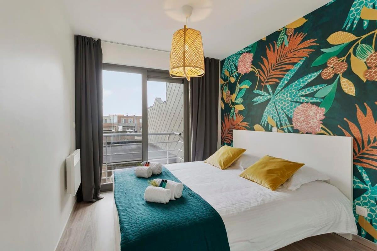 Huswell - Cosy Apartment With Amazing Beach View Ostenda Esterno foto